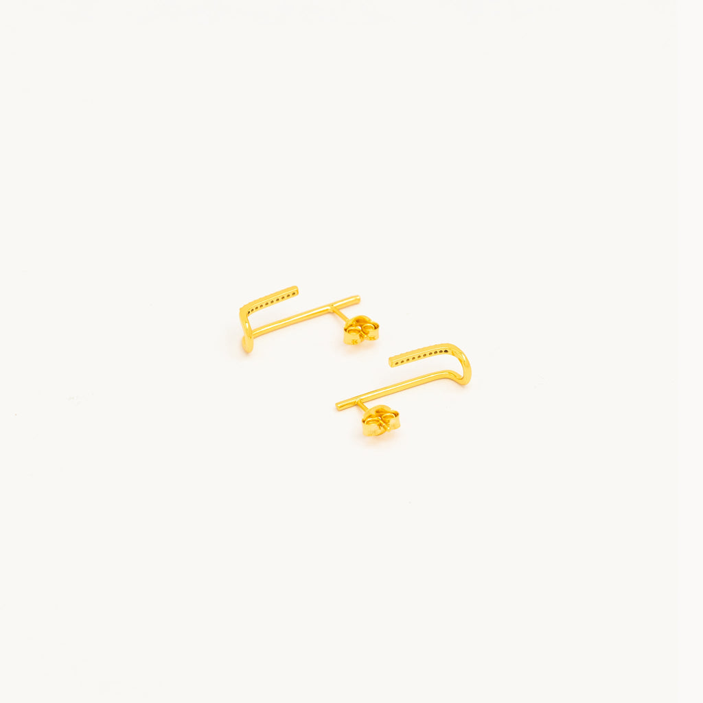 Moon Lining Earrings
